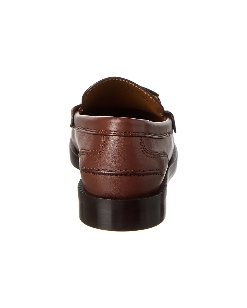 Loafer FENDI Baguette Leather Quick turnaround Express delivery