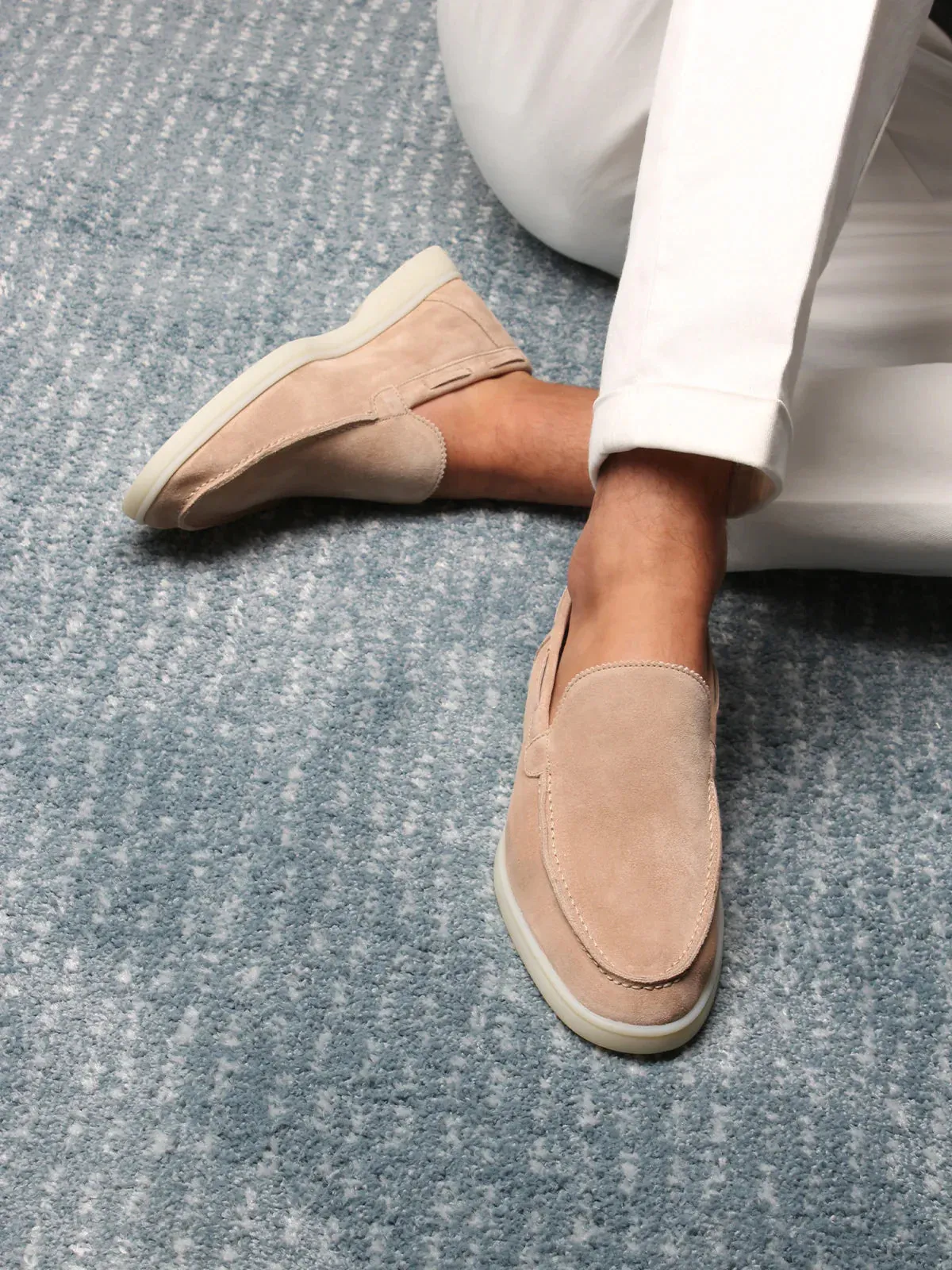 Loafer Money Fortune Expedited delivery de Camurça Old Wholesale pricing