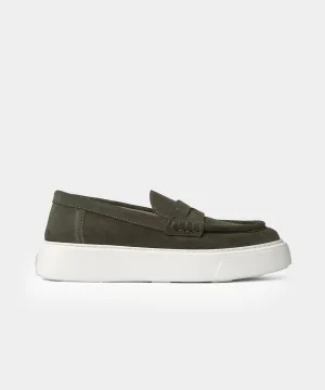 Loafer Olive Green Suede