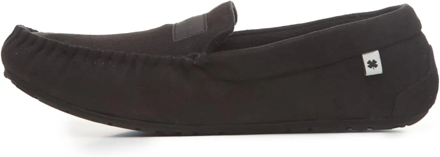 Lucky Brand Mens Micro-Suede Moccasin Loafer Slippers