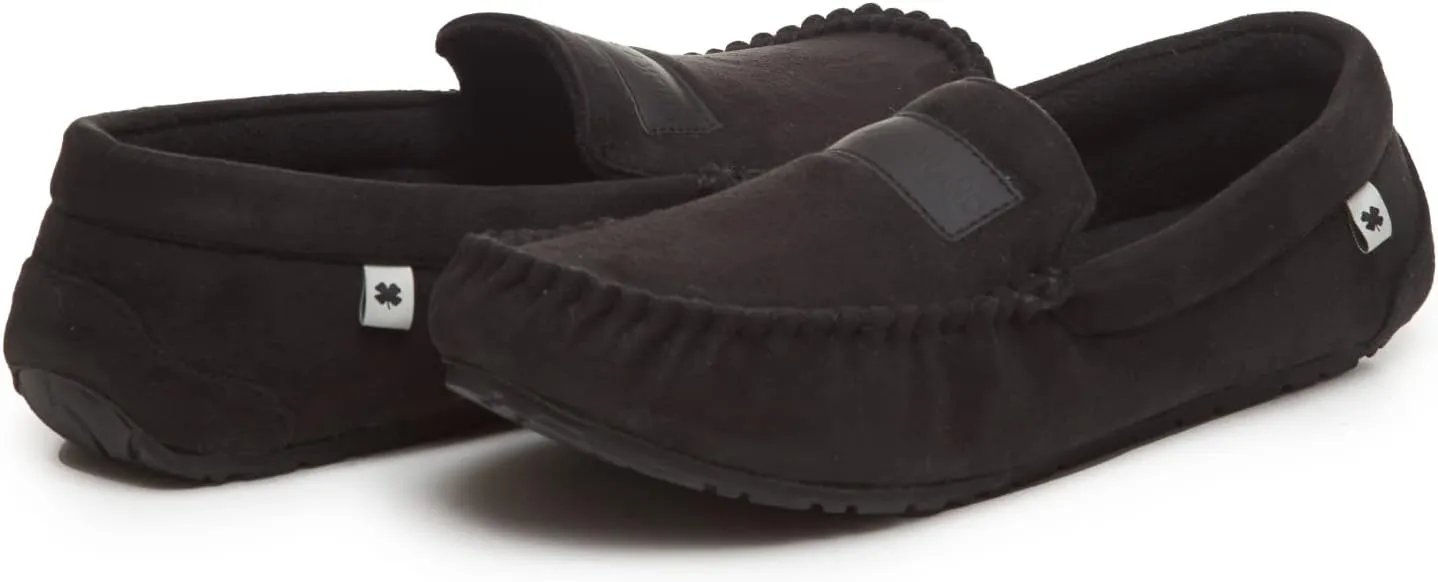 Lucky Brand Mens Micro-Suede Moccasin Loafer Slippers