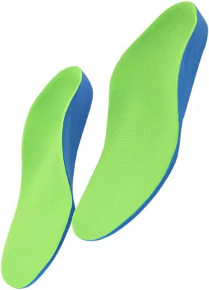 MAGICLULU 1Pair Orthotic Insoles for Durable Arch Support Cushions for Foot Care Comfortable Correction for Flatfoot and High Arches Fits Shoes