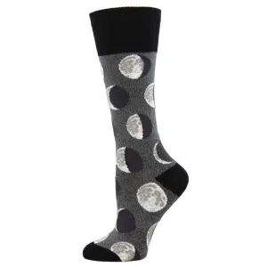 Many Moons - Women's Graphic Boot Socks