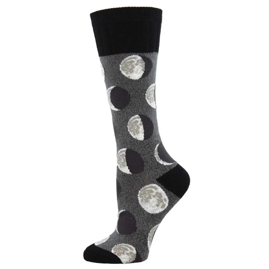 Many Moons - Women's Graphic Boot Socks