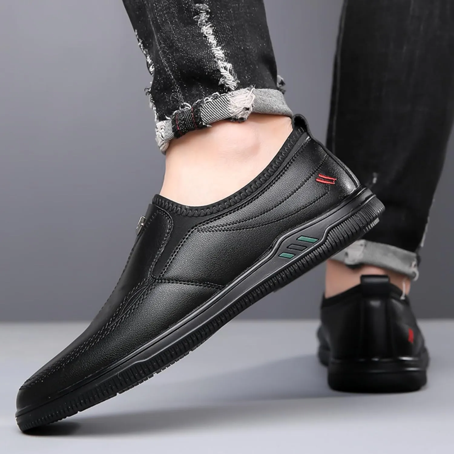 Men's Loafer, Men's Casual Slip - on Walking Shoes, Ideal for Driving, Walking and Sports, Lightweight and Breathable