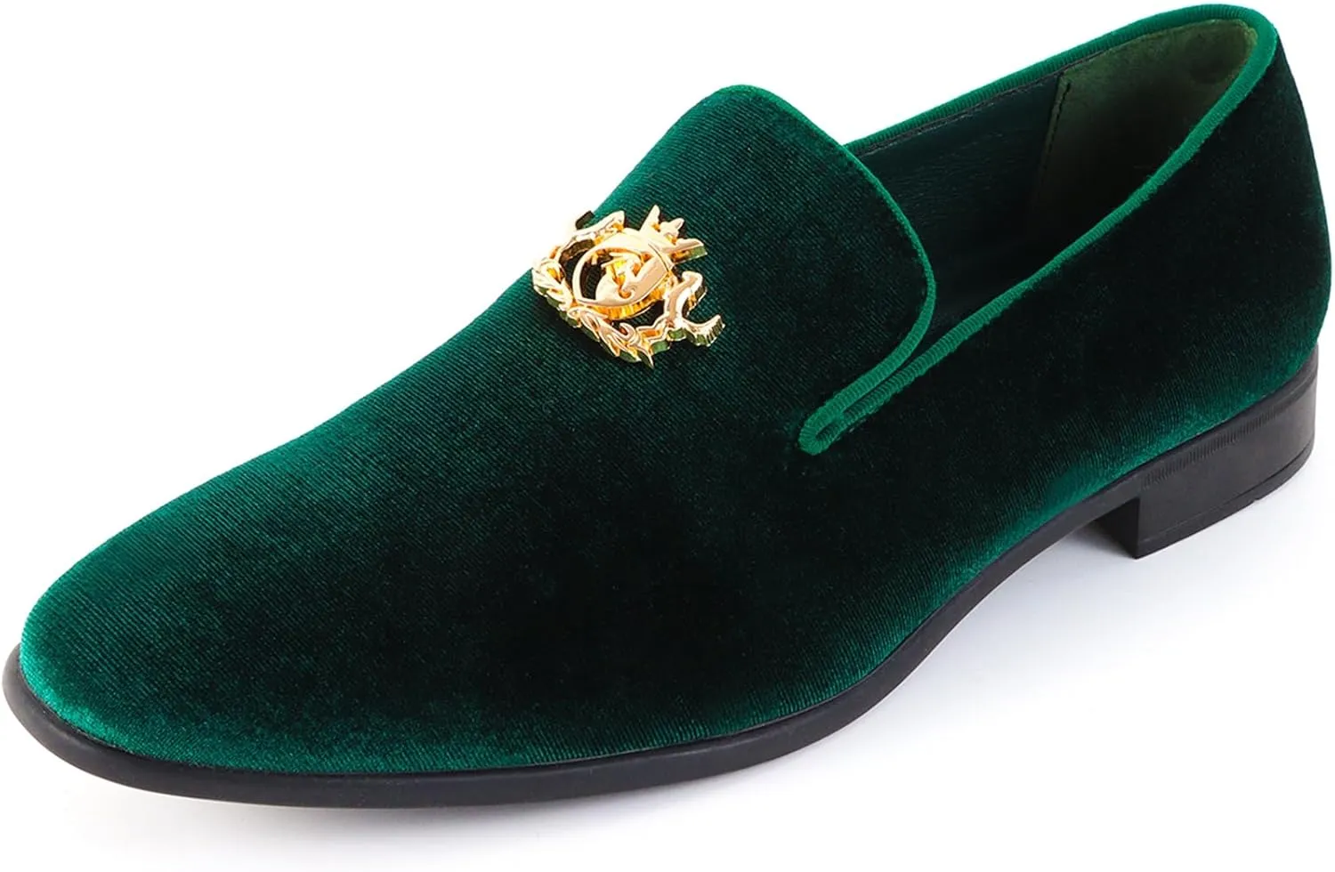 Men's Multiple Colors Penny Slip-on Velvet Loafer Cushioned Suede Tuxedo Dress Shoes Luxurious Smoking Slipper Party Prom Wedding Shoes Comfortable Lightweight