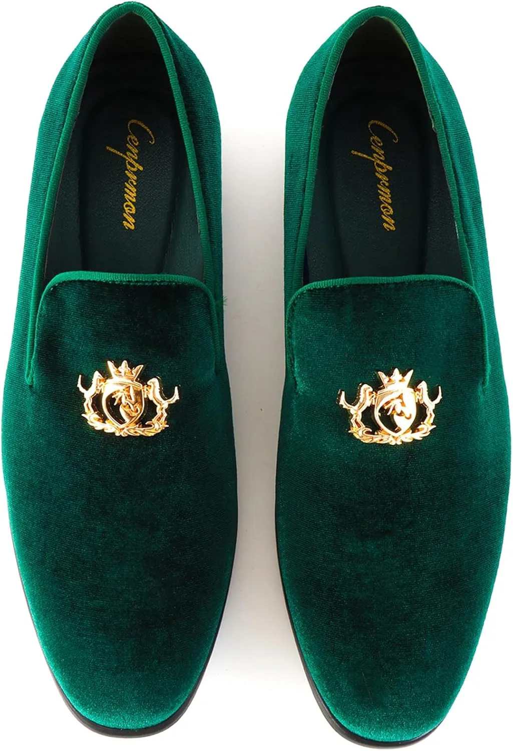 Men's Multiple Colors Penny Slip-on Velvet Loafer Cushioned Suede Tuxedo Dress Shoes Luxurious Smoking Slipper Party Prom Wedding Shoes Comfortable Lightweight