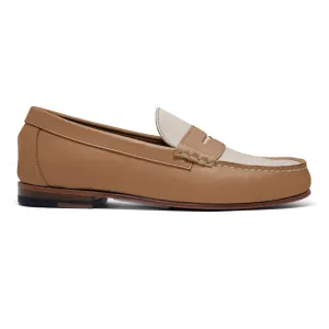 Men's Penny Loafer Classic LE: British Tan/White
