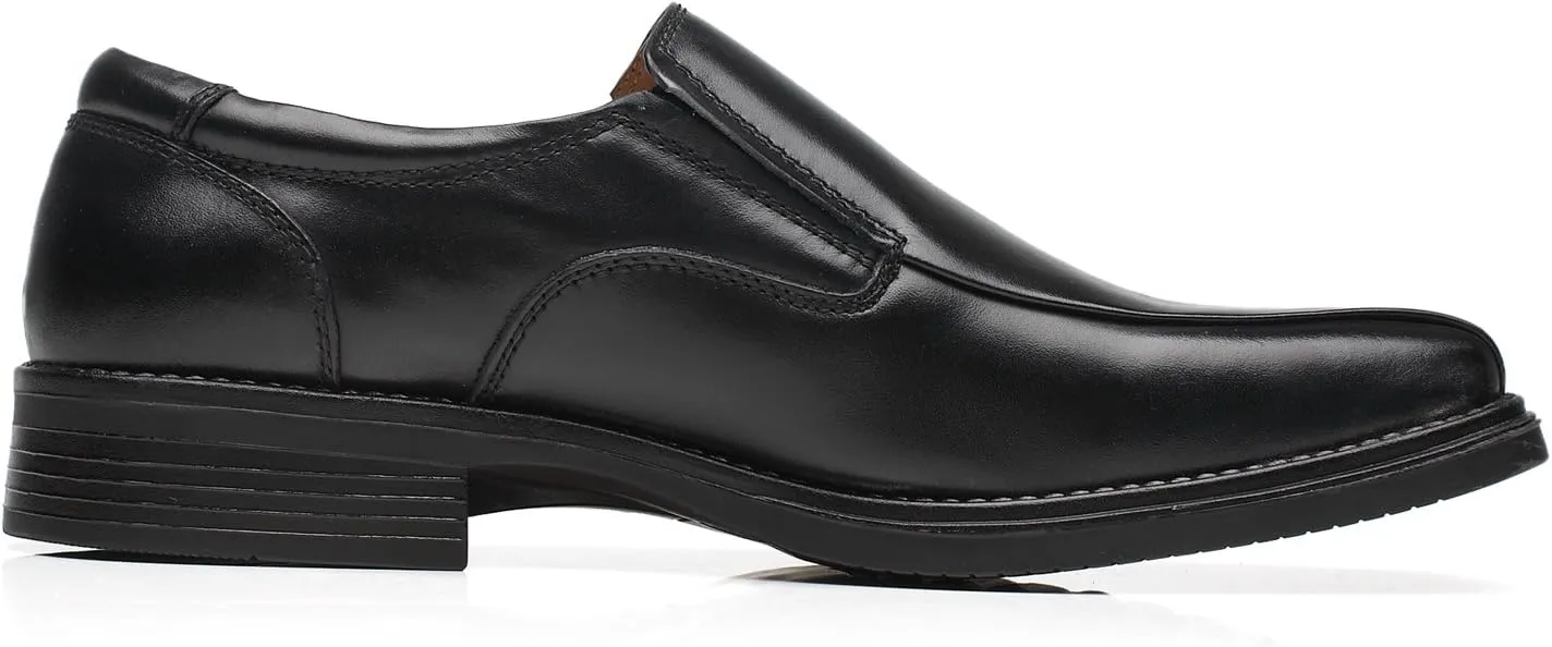 Men's Slip On Loafers Business Casual Comfortable Classic Leather Dress Shoes for Men