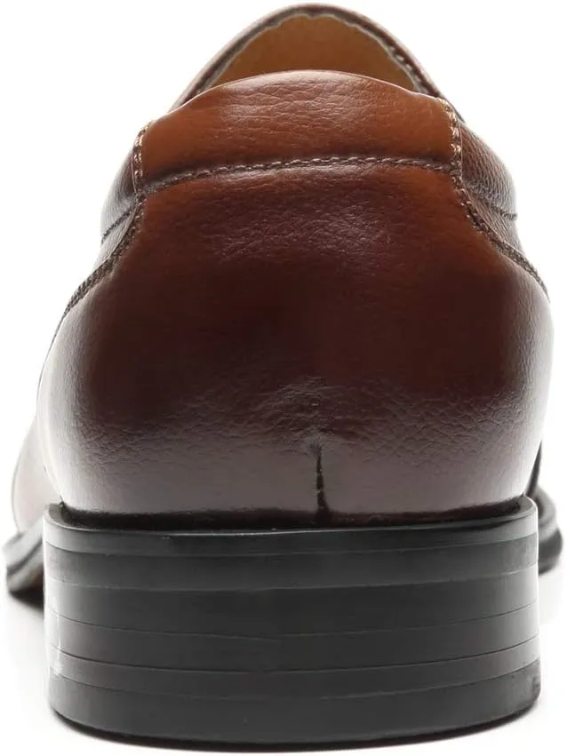 Men's Slip On Loafers Business Casual Comfortable Classic Leather Dress Shoes for Men