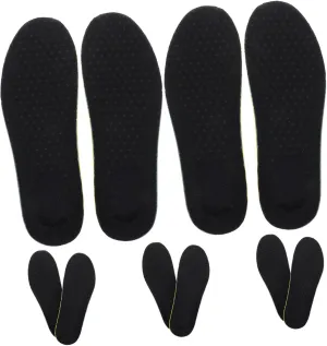 Men's Sneaker Insoles Height Increase Inserts Arch Support Shoe Pads for 5 Pairs Size 36