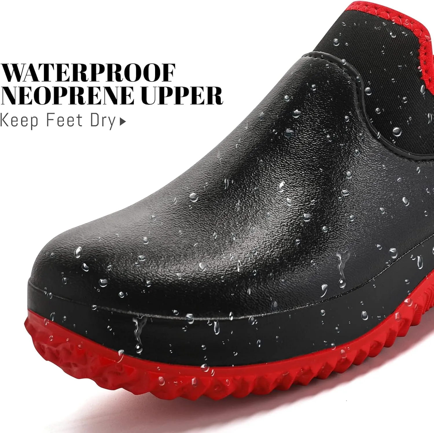 Men’s Waterproof Rain Boots Women’s Rubber Garden Shoes Neoprene Hunting Boot