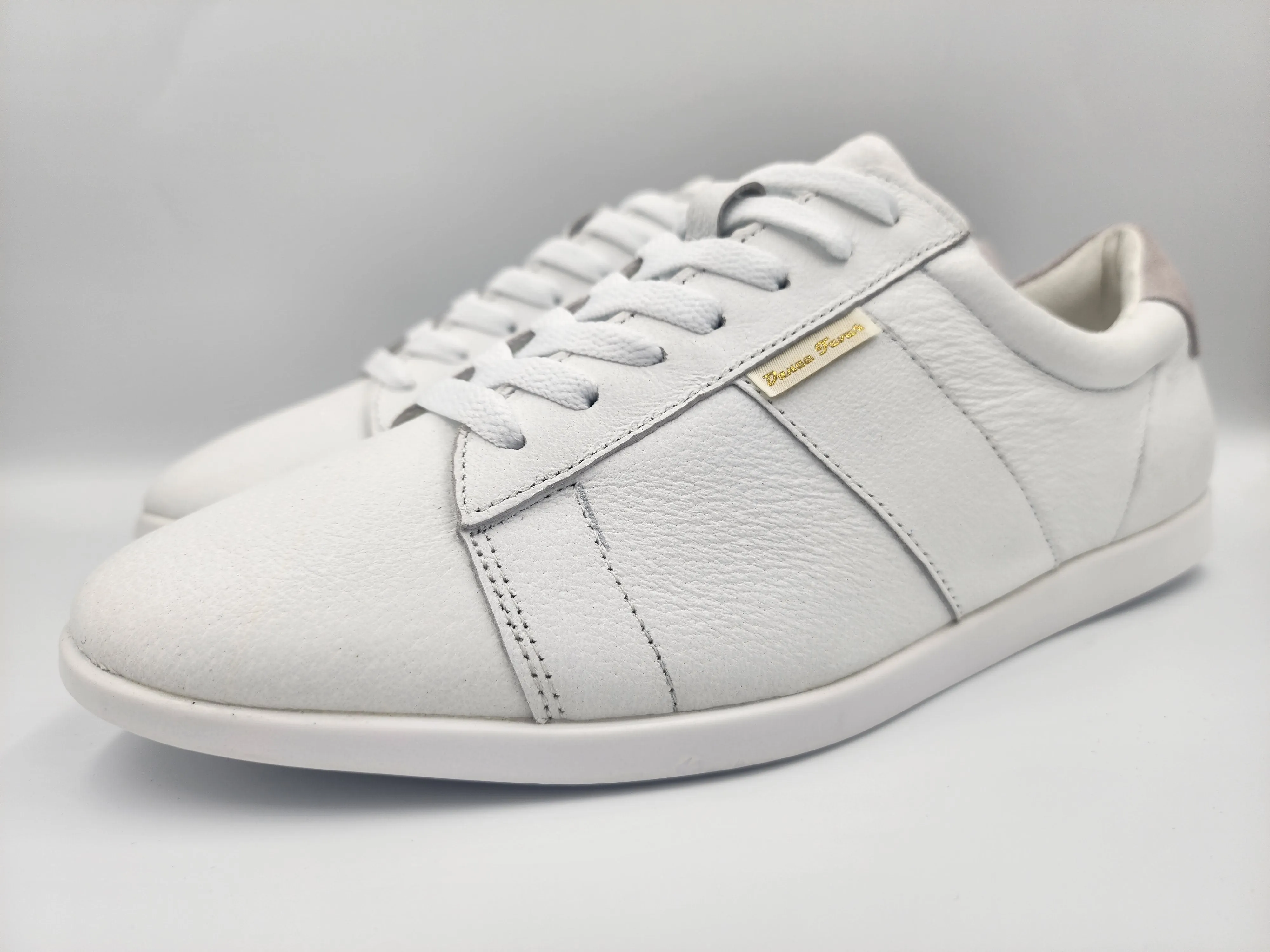 Mens White Dance Sneaker