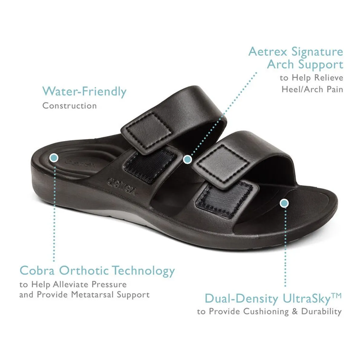 Milos Orthotic Slides - Mens
