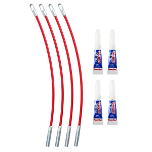 MILWAUKEE Polyester Fish Tape Replacement Flexible Metal Leader (4 PACK)