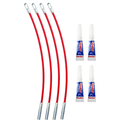 MILWAUKEE Polyester Fish Tape Replacement Flexible Metal Leader (4 PACK)