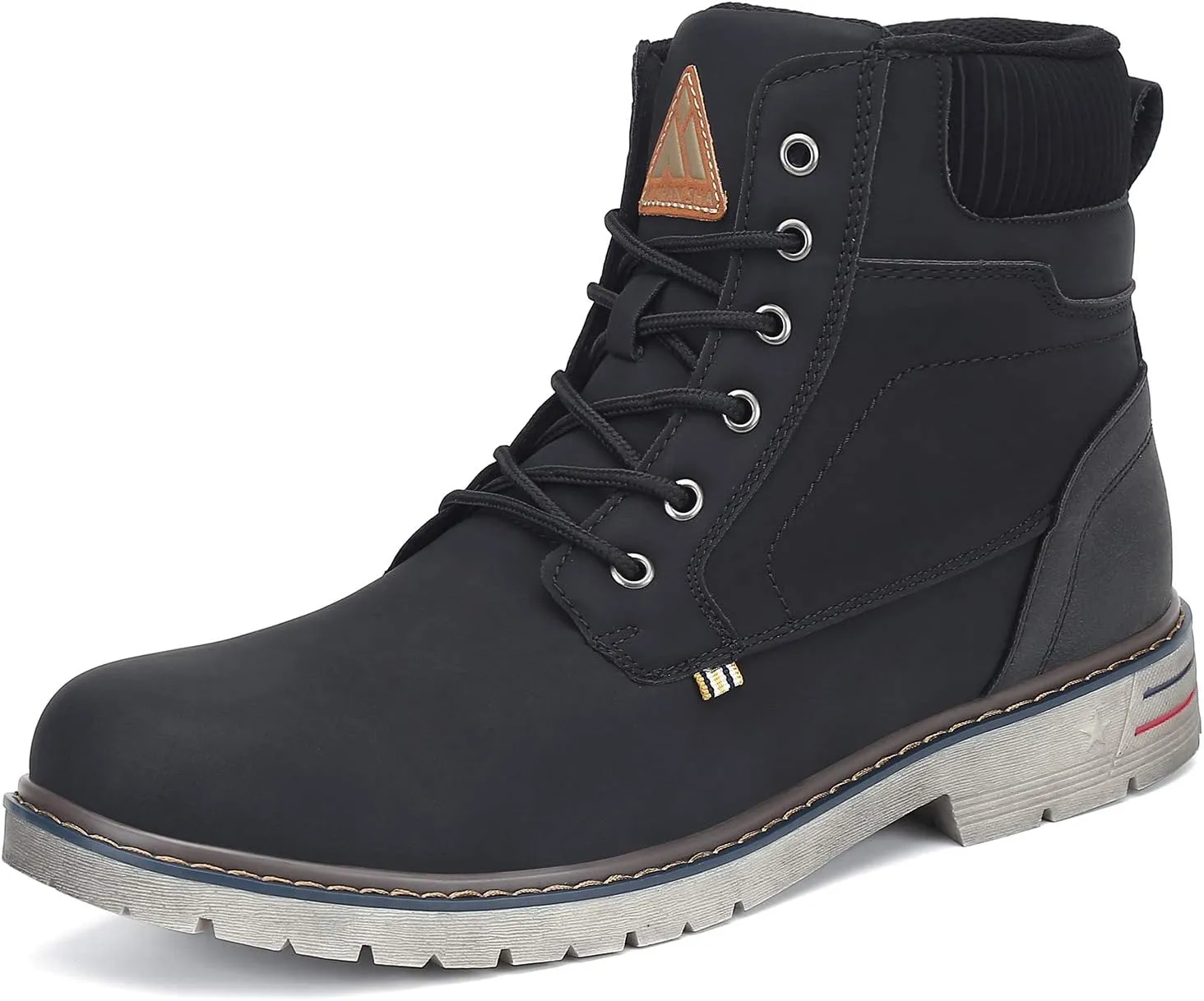 Mishansha Men's Women's Mid Hiking Boots Outdoor Water Resistant Non-Slip Casual Boot
