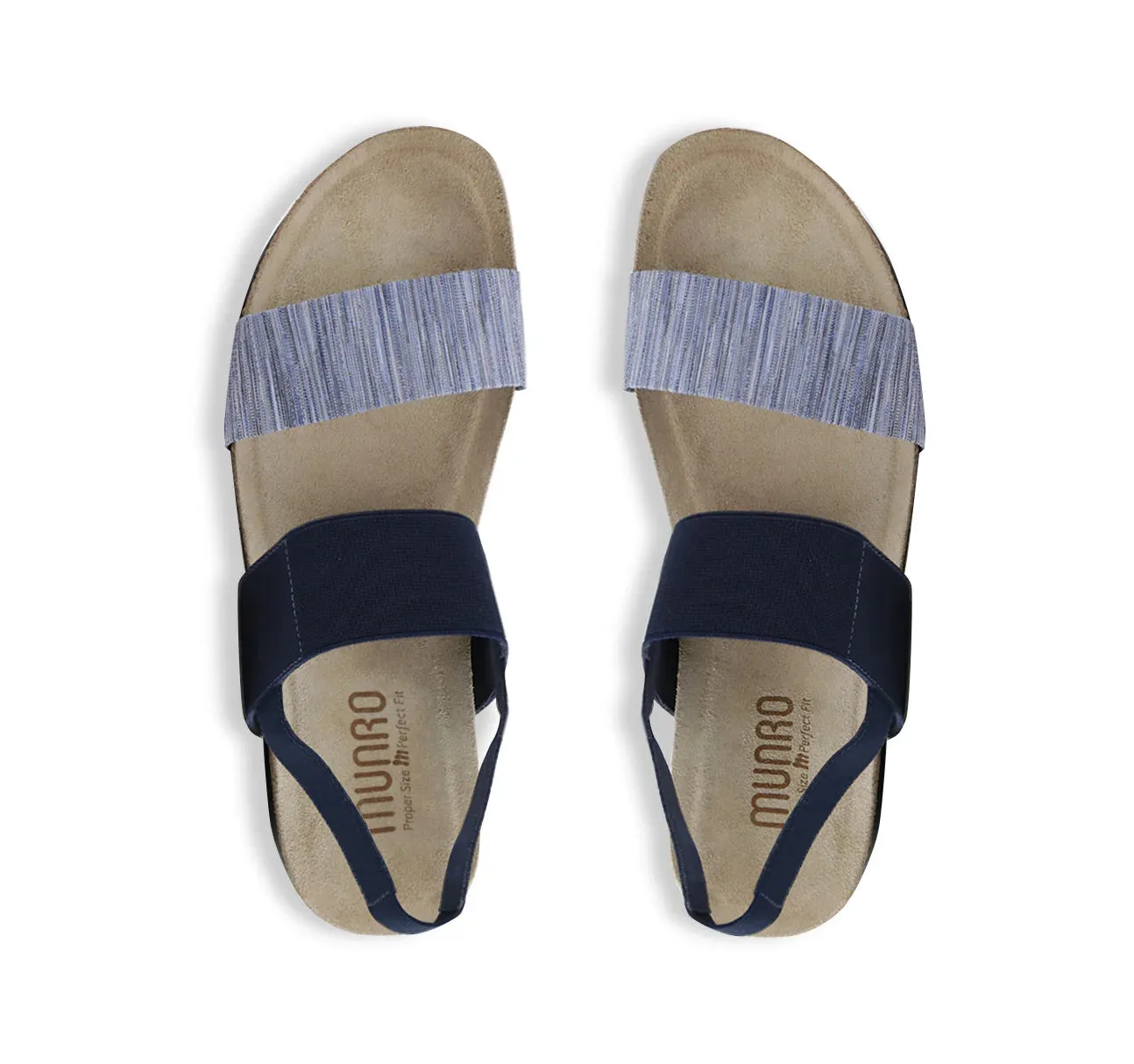 Munro Women's Pisces Sandal - Blue/Black
