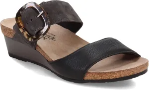 NAOT Footwear Kingdom Women’s Wedge Sandal with Buckle, Cork Footbed, and Arch Support - Adjustable Three-Strap Sandal With Backstrap - Comfort and Support – Lightweight and Perfect for Travel