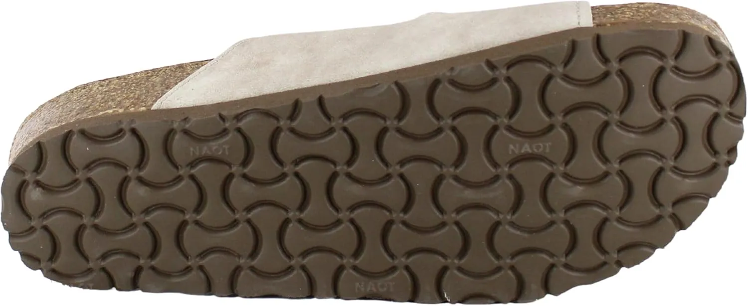 NAOT Footwear Santa Barbara Women's Slide with Cork Footbed and Arch Comfort and Support – Slip On- Lightweight and Perfect for Travel