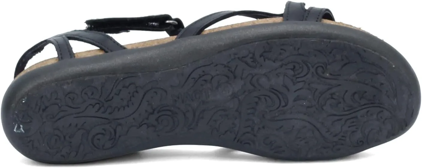NAOT Footwear Women’s Dorith Sandal with Cork Footbed and Arch Support Footbed - Adjustable Sandal With Backstrap - Comfort and Support – Lightweight and Perfect for Travel - Narrow to Medium Fit