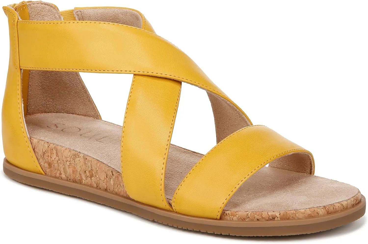 Naturalizer Soul Women's Cindi Strappy Flat Sandal