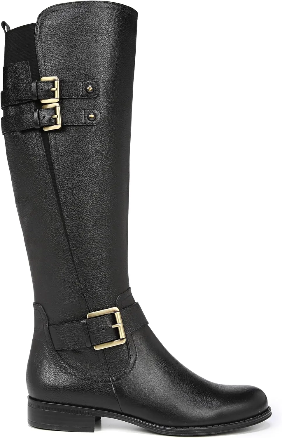Naturalizer Women's Jessie Knee High Buckle Detail Riding Boot