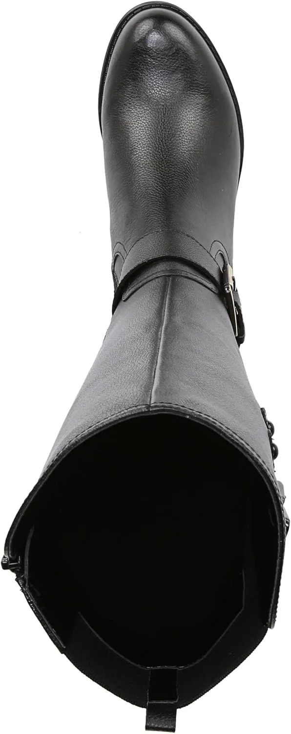 Naturalizer Women's Jessie Knee High Buckle Detail Riding Boot