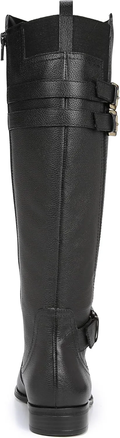 Naturalizer Women's Jessie Knee High Buckle Detail Riding Boot