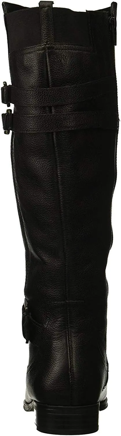 Naturalizer Women's Jessie Knee High Buckle Detail Riding Boot