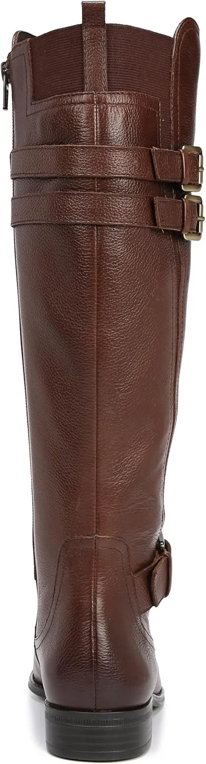 Naturalizer Women's Jessie Knee High Buckle Detail Riding Boot