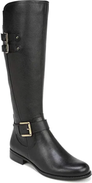 Naturalizer Women's Jessie Knee High Buckle Detail Riding Boot