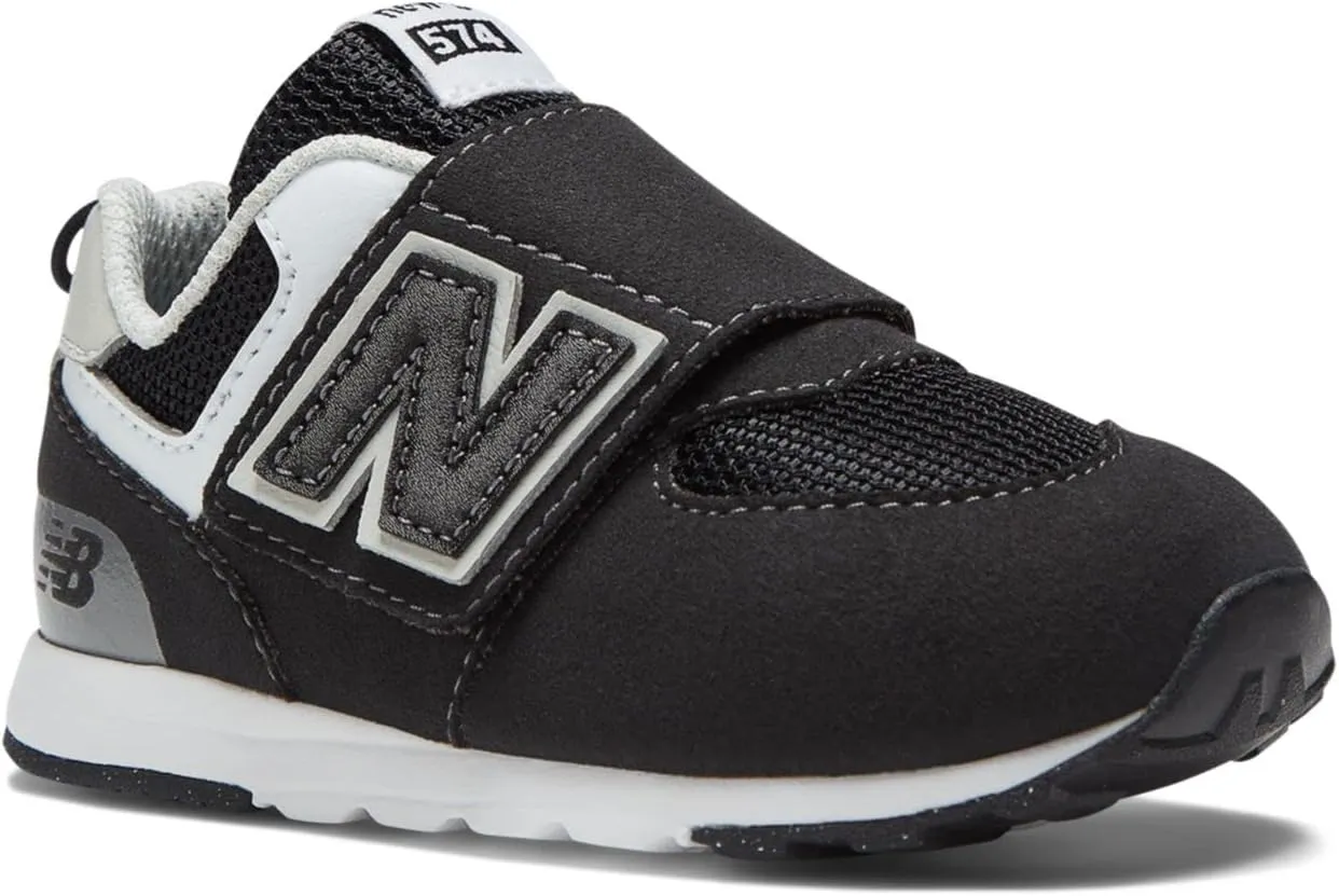 New Balance Kids' 574 V1 New-B Hook and Loop Sneaker