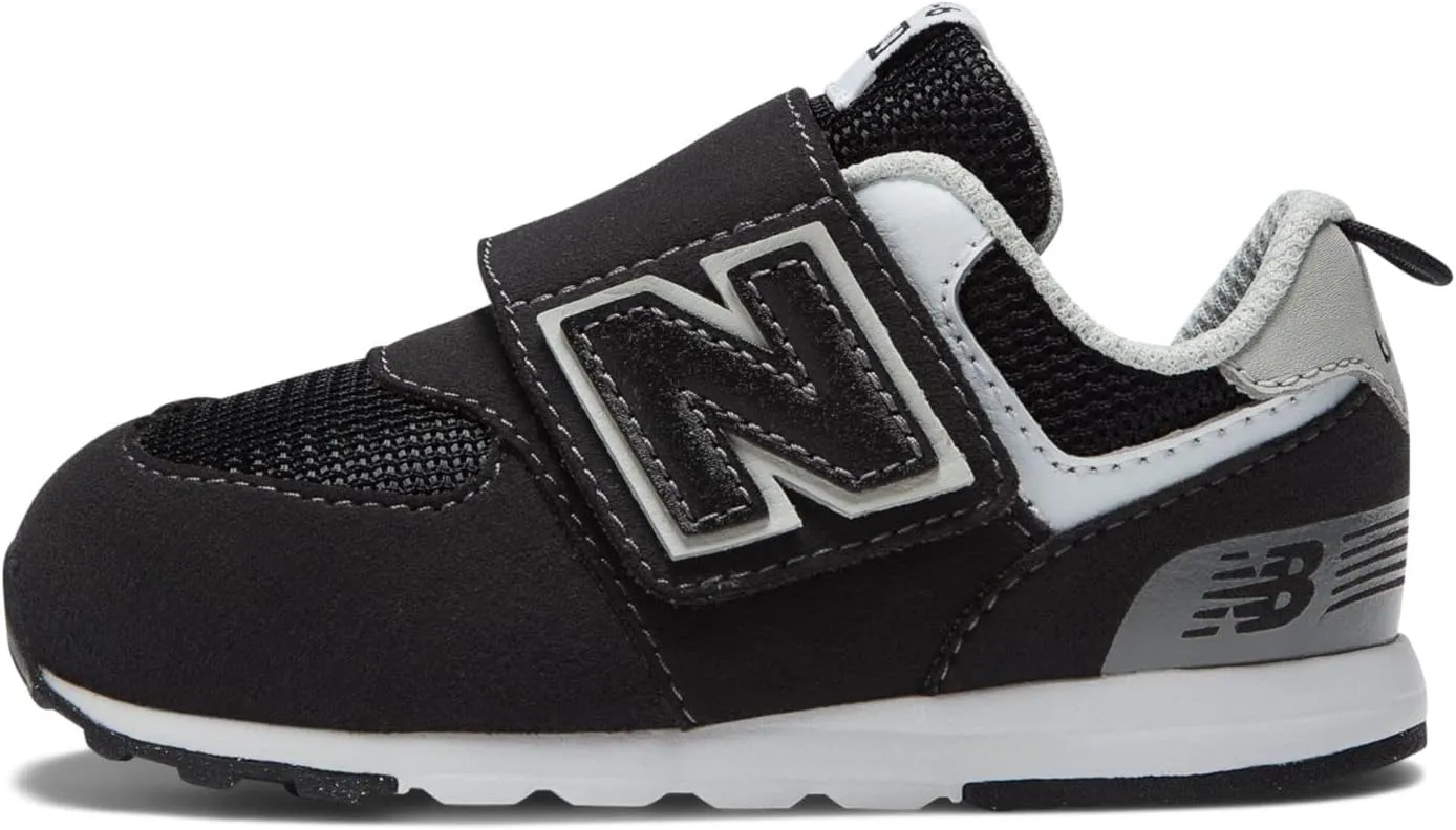 New Balance Kids' 574 V1 New-B Hook and Loop Sneaker
