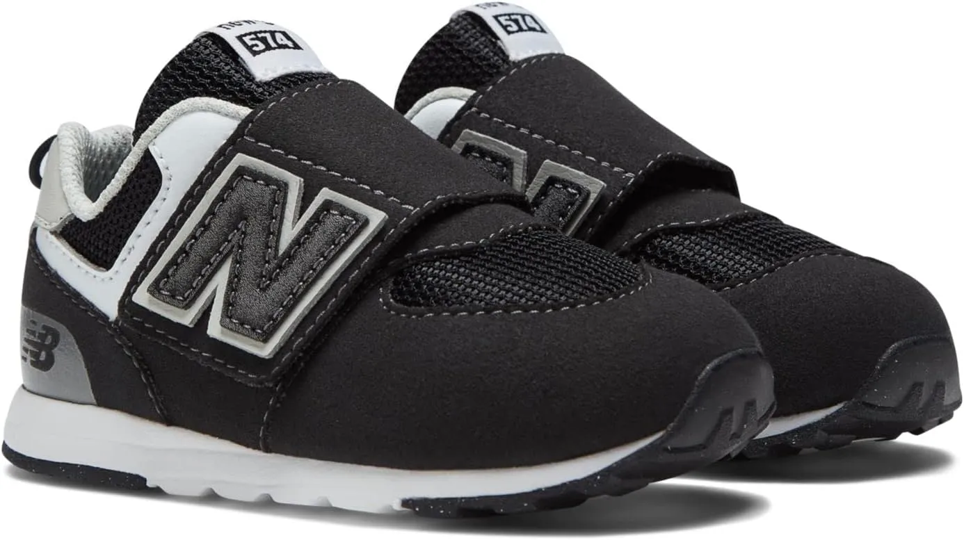 New Balance Kids' 574 V1 New-B Hook and Loop Sneaker
