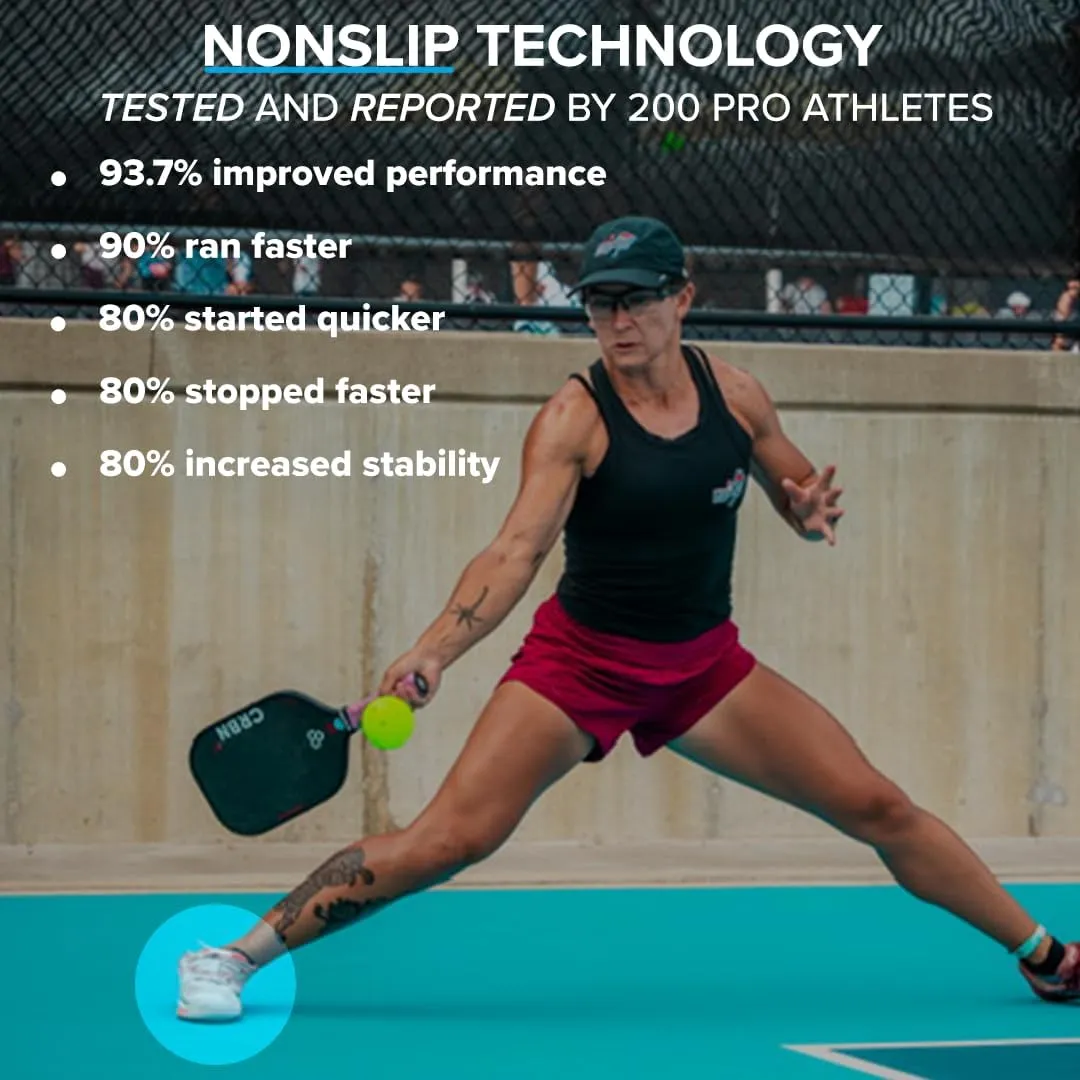 Non-Slip Athletic Insoles – High Cushion & Stability Sport Inserts – 93% of Pro Athletes Perform Better – Flat Feet, Plantar Fasciitis & Arch Support (Standard Fit, Men’s 13-13.5)