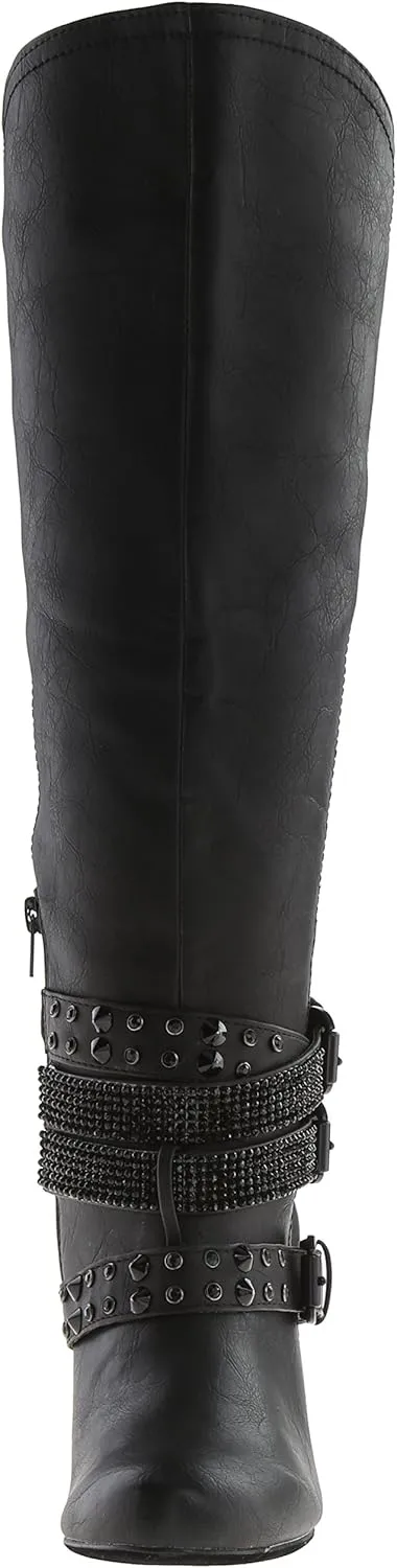 Not Rated Women's Cocktail Queen Riding Boot