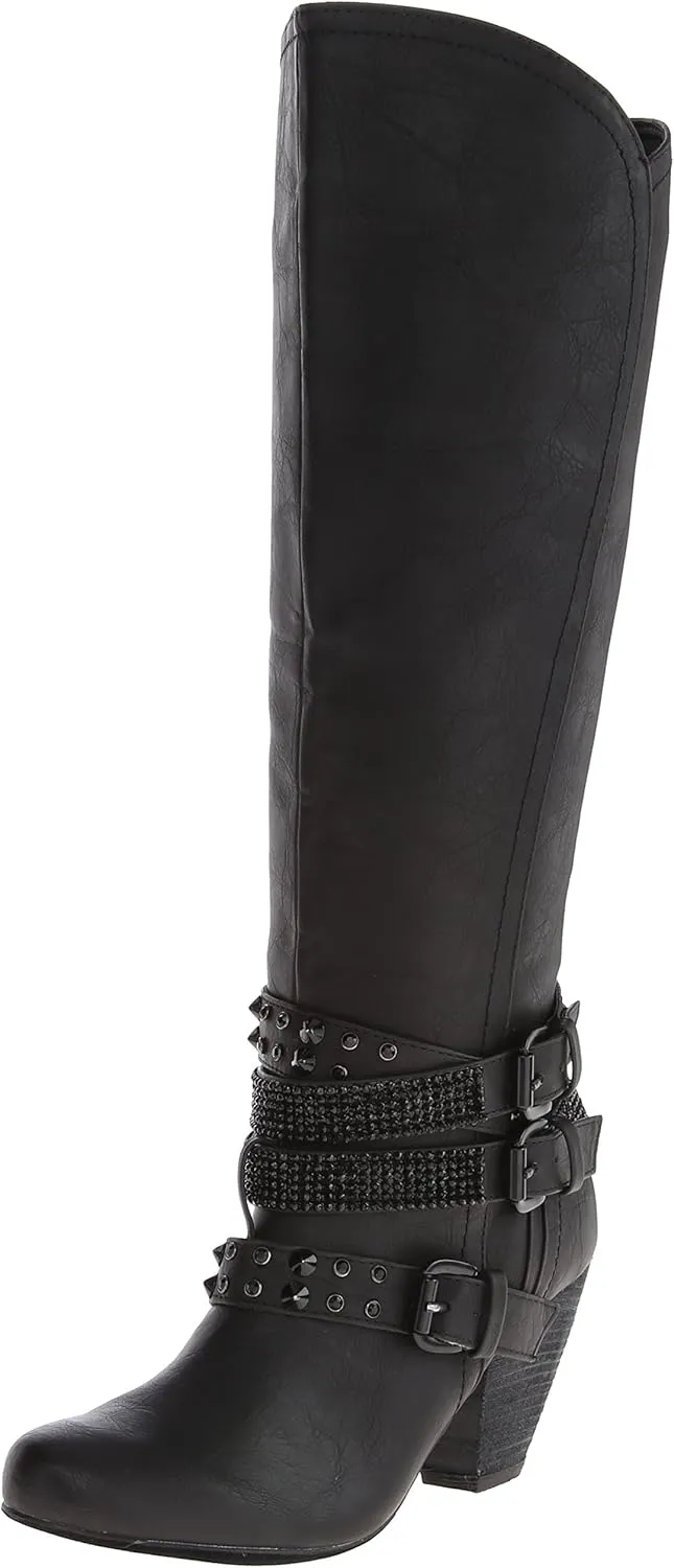 Not Rated Women's Cocktail Queen Riding Boot