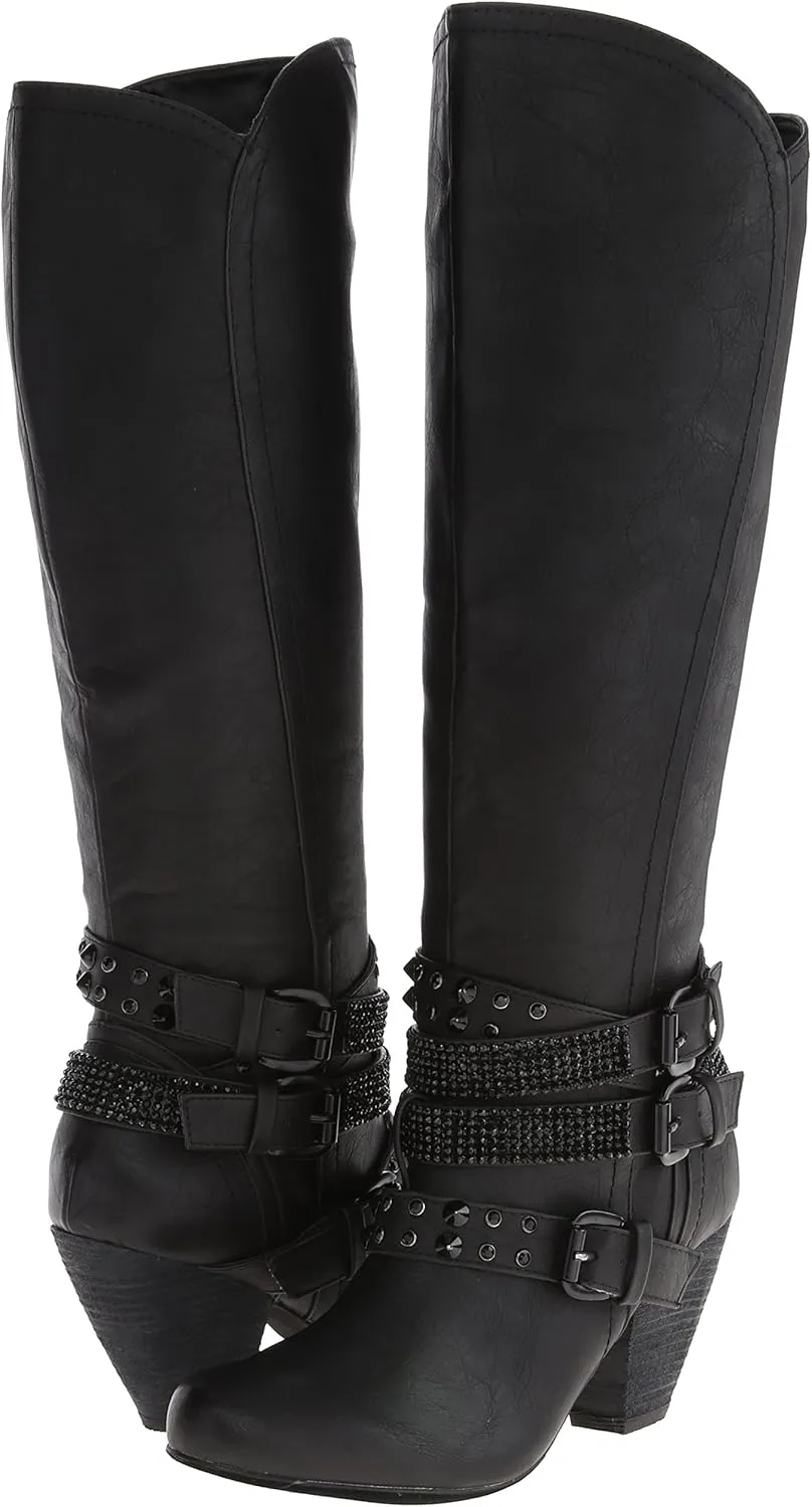 Not Rated Women's Cocktail Queen Riding Boot