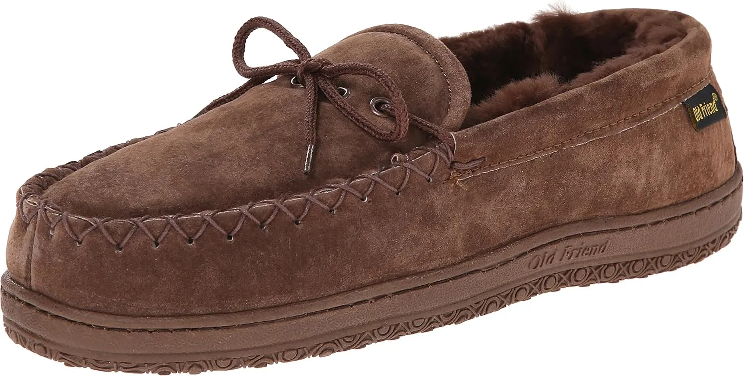 Old Friend Men's Loafer Moccasin Slipper