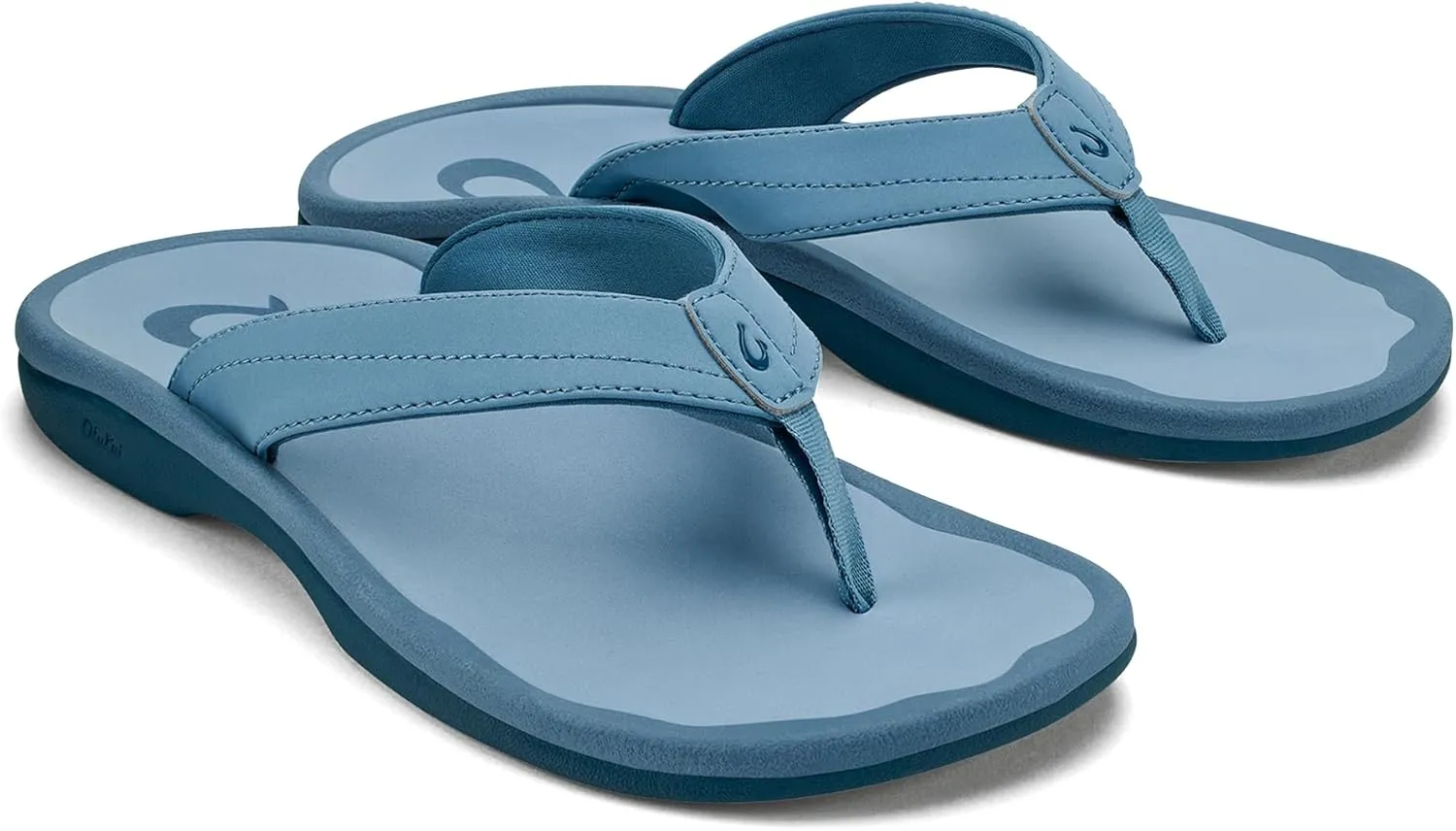 OLUKAI Ohana Women's Beach Sandals, Water Resistant Flip Flops, Arch Support & Comfort Fit, Lightweight & Durable, Enhanced Grip & Traction