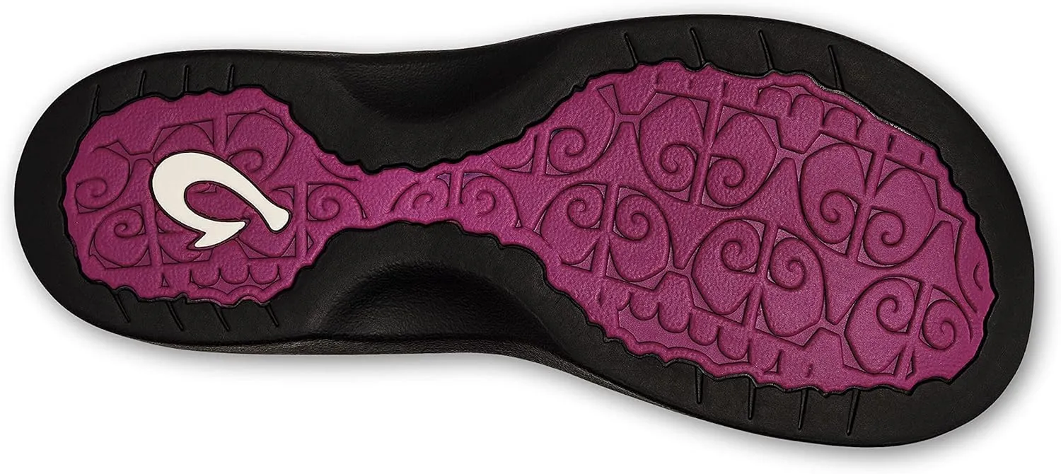OLUKAI Ohana Women's Beach Sandals, Water Resistant Flip Flops, Arch Support & Comfort Fit, Lightweight & Durable, Enhanced Grip & Traction