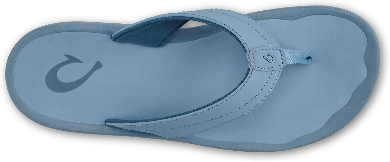 OLUKAI Ohana Women's Beach Sandals, Water Resistant Flip Flops, Arch Support & Comfort Fit, Lightweight & Durable, Enhanced Grip & Traction