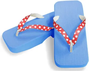 [One Step] [Hajime] Geta Geta Clogs, Soft and Water Resistant, Made of Sponge, 11.2 inches (28.5 cm), SB/Dot x Red, Dot x Red (Dot x Red/28.5), Dot × Red, 28.5 cm