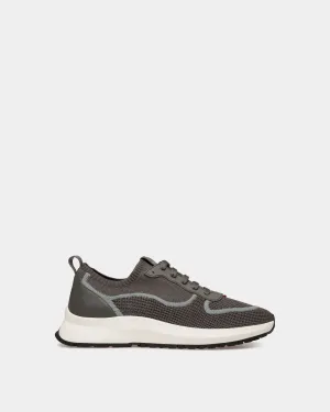 Outline Sneaker In Grey Knit