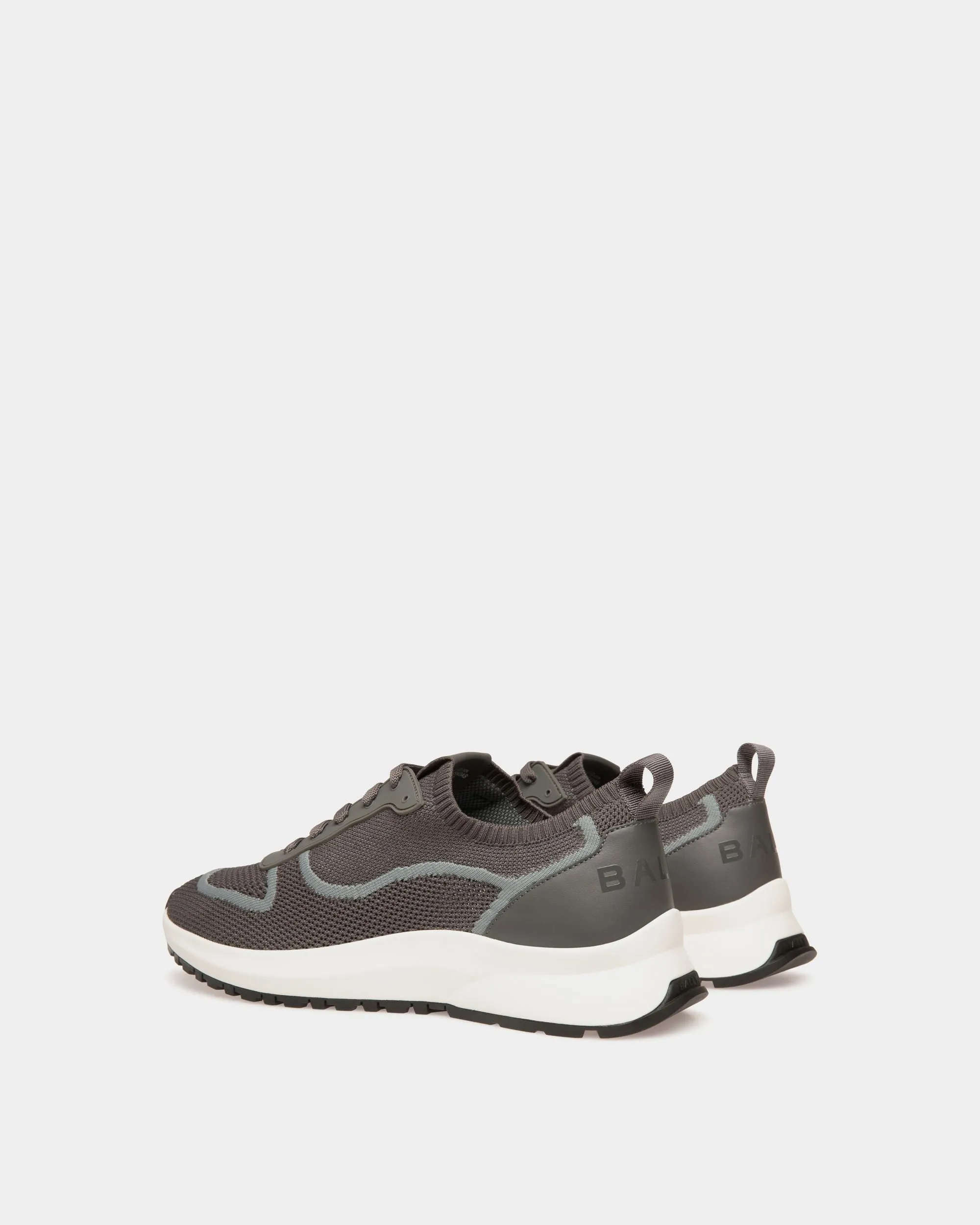Outline Sneaker In Grey Knit
