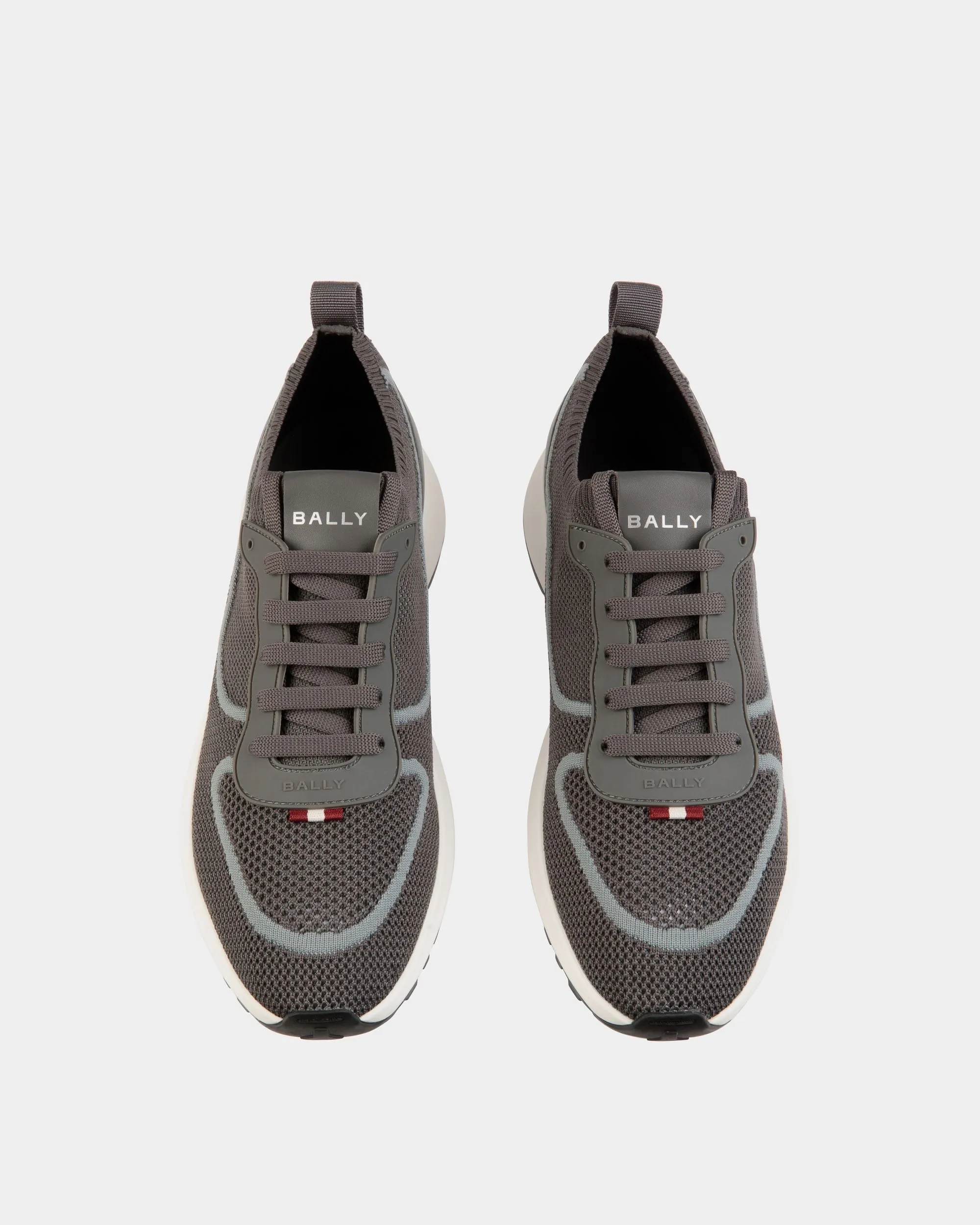 Outline Sneaker In Grey Knit