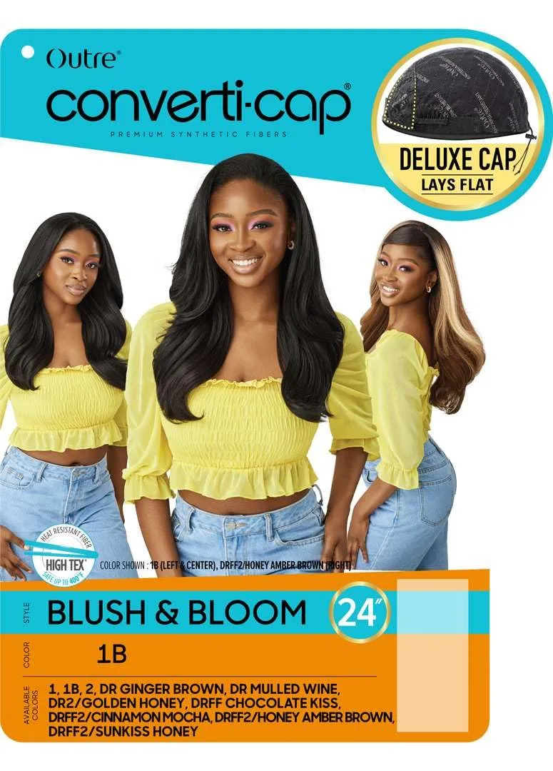 Outre Converti Cap - Blush & Bloom (DR GINGER BROWN)