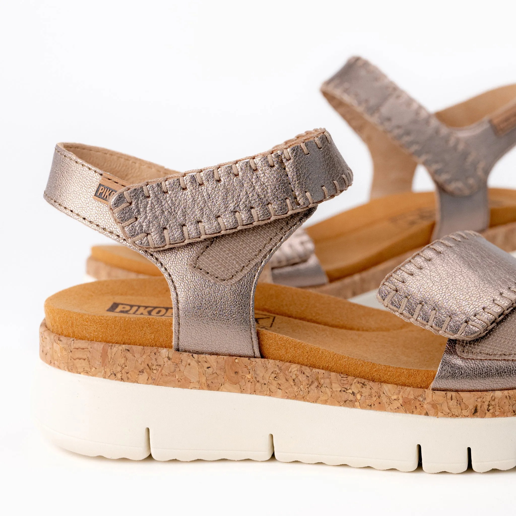 PALMA STITCH - STONE - LEATHER