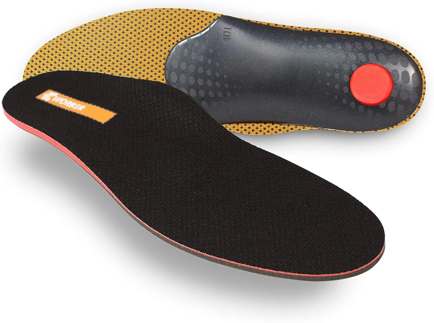 pedag Worker | Heavy Boot Insoles | Made in Germany |Supports Foot from Heel to Toe | Longitudinal Arch, Metatarsal Arch and The Heel | Women US 8/EU 38